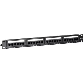 DS-IT CAT 5e UTP 24-Port 19 ιντσών Rackmount Patch Panel (DS-Patch5-24UTP)
