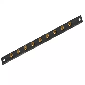 DSIT DS-Earth Μπάρα γείωσης rack 19 inch 10 θέσεων