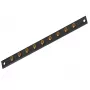 DSIT DS-Earth Μπάρα γείωσης rack 19 inch 10 θέσεων