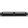 DSIT Patch panel 10 inch 12 θυρών UTP CAT 6a DS-10Patch6a-12UTP