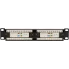 DSIT Patch panel 10 inch 12 θυρών UTP CAT 6a DS-10Patch6a-12UTP