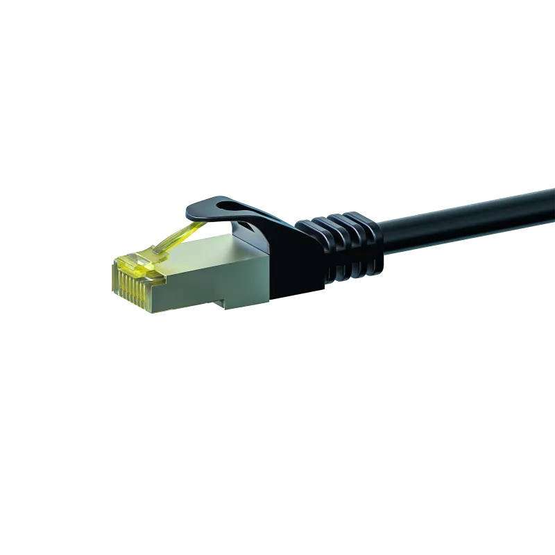 DSIT Καλώδιο δικτύου Cat.7 S/FTP PiMF RJ45, 3m, μαύρο
