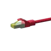 DSIT Καλώδιο δικτύου Cat.7 S/FTP PiMF RJ45 - 7,5 m κόκκινο