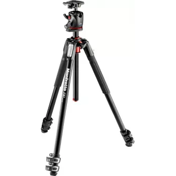 Manfrotto 190XPRO3 Τρίποδο αλουμινίου με κεφαλή μπίλιας XPRO και πλάκα ταχείας αλλαγής 200PL-PRO