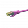 DSIT Καλώδιο δικτύου Cat.7 S/FTP PiMF, RJ45, ροζ, 30 m
