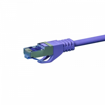DSIT CAT 6a καλώδιο δικτύου LSOH - S/FTP - 1,50 m - μωβ (DC-6A8-015)
