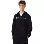 Ανδρικό Champion φούτερ με κουκούλα full zip μαύρο 220255 KK001 M