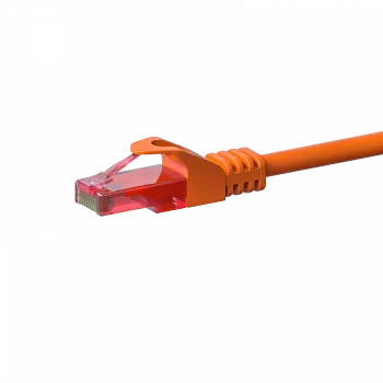 DSIT CAT6 U/UTP Καλώδιο Δικτύου Patch, 0,50 m, Πορτοκαλί, 100% Χαλκός, RJ45 (DC-66-005)