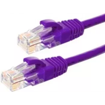 DSIT CAT6 Καλώδιο Δικτύου Ethernet Patch U/UTP 0,5 m Μωβ 100% Χαλκός