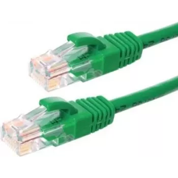 DSIT CAT6 U/UTP Καλώδιο Δικτύου Ethernet Patch, 20m, Πράσινο, 100% Χαλκός, RJ45, Snagless, Gigabit