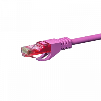 DSIT CAT6 Καλώδιο Δικτύου, U/UTP, 20 m, Ροζ, 100% Χαλκός (DC-69-200)