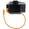 Γωνιακό καλώδιο tethering USB-C σε USB-C Tether Tools TetherPro 50 cm, Orange (CUCRTC1-ORG)