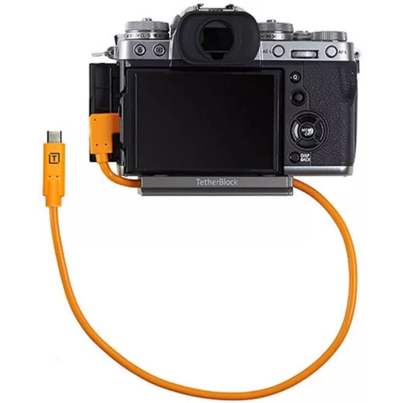 Γωνιακό καλώδιο tethering USB-C σε USB-C Tether Tools TetherPro 50 cm, Orange (CUCRTC1-ORG)