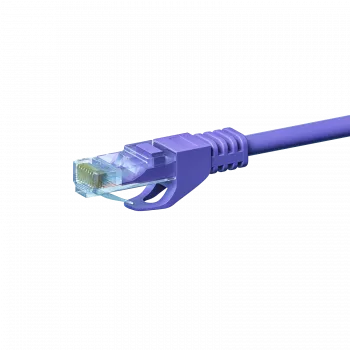 DSIT CAT5e καλώδιο δικτύου patch, U/UTP, 3 m, μωβ, 100% χαλκός (DC-58-030)