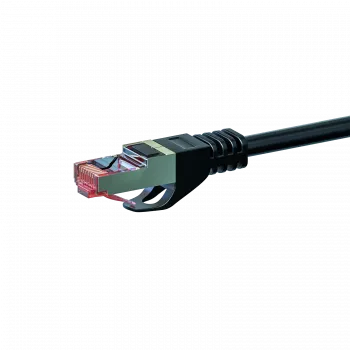 DSIT CAT 6 καλώδιο δικτύου LSOH - S/FTP - 10 μέτρα - μαύρο (DC-S60-100)