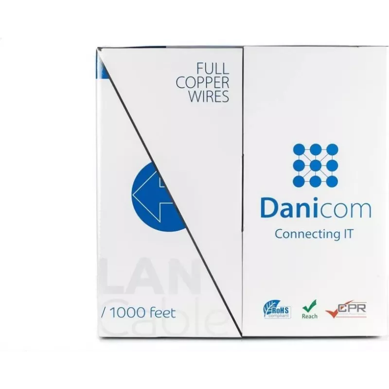 DSIT DANICOM CAT6 FTP 305m PVC (Fca) Καλώδιο δικτύου