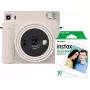 Στιγμιαία φωτογραφική μηχανή Fujifilm Instax Square SQ1 με φιλμ, λευκό κιμωλίας (70100148677)