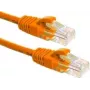 DSIT CAT6a Καλώδιο δικτύου 100% Χαλκός - U/UTP - 1 Μέτρο - Πορτοκαλί (DC-U6A6-010)