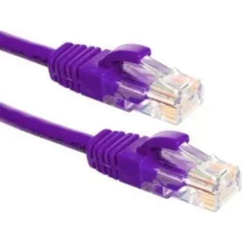 DSIT CAT6a U/UTP 100% Χαλκός Καλώδιο Δικτύου Patch, 20m, Βιολετί