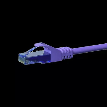 DSIT CAT6a U/UTP 100% Χαλκός Καλώδιο Δικτύου Patch, 20m, Βιολετί