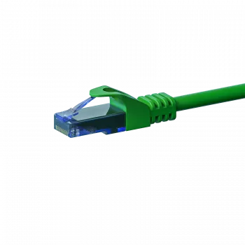 DSIT CAT6a Καλώδιο Δικτύου 100% Χαλκός - U/UTP - 0,15 Μέτρα - Πράσινο