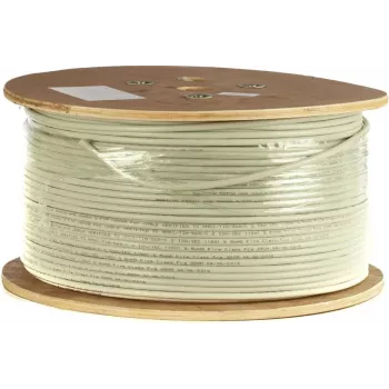 DSIT CAT6A SFTP 500m Καλώδιο Εγκατάστασης με Συμπαγή Αγωγό - LSZH B2ca - Μπλε