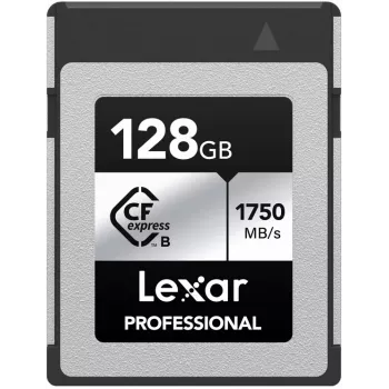 Lexar Professional CFexpress Type B SILVER 128 GB Κάρτα μνήμης, 1750 MB/s (LCXEXSL128G-RNENG)