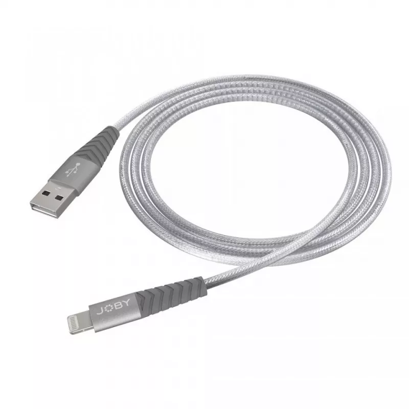 Καλώδιο Joby Lightning - USB 1.2 m, γκρι (JB01815-BWW)