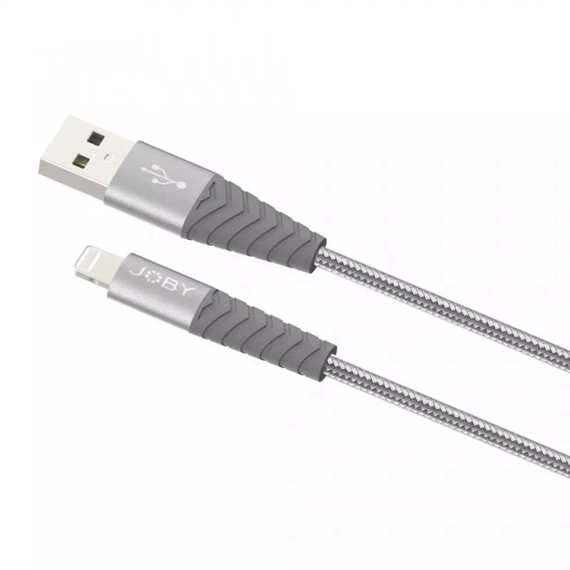 Καλώδιο Joby Lightning - USB 1.2 m, γκρι (JB01815-BWW)