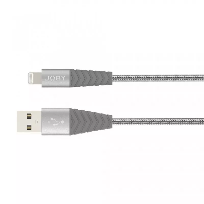 Καλώδιο Joby Lightning - USB 1.2 m, γκρι (JB01815-BWW)