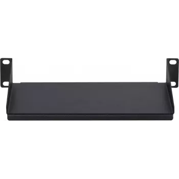 DSIT DS-FH10 σταθερό ράφι rack 10 ιντσών 1U για ντουλάπες διακομιστών, μαύρο, 250 x 136 x 44 mm