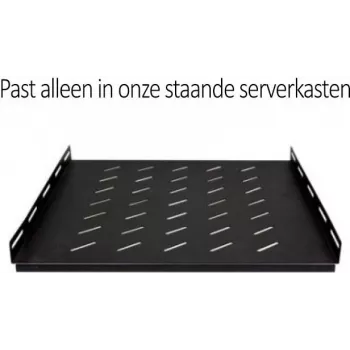 DSIT DS-FH100 σταθερό ράφι για rack διακομιστών βάθους 1000 mm, 1U, 19 ιντσών, μαύρο