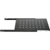 DSIT DS-UH60 συρόμενο ράφι rack 1U, φόρτιση 18 kg, βάθος 450 mm, μαύρο