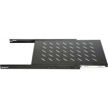 DSIT DS-UH60 συρόμενο ράφι rack 1U, φόρτιση 18 kg, βάθος 450 mm, μαύρο