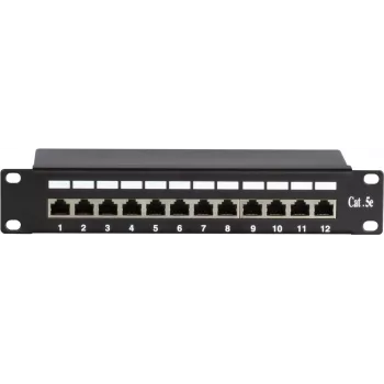 DSIT DS-10Patch5-12FTP patch panel 10 ιντσών 12 θυρών FTP Cat 5e