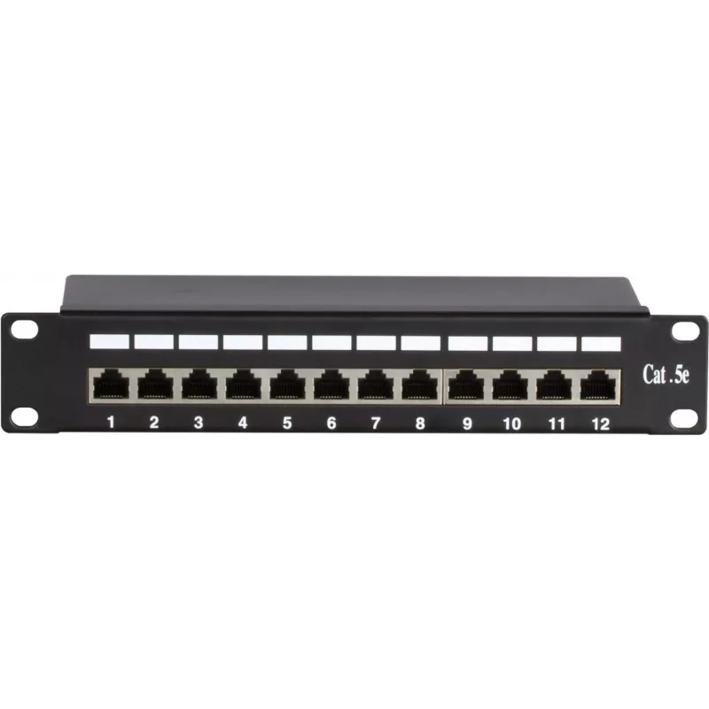 DSIT DS-10Patch5-12FTP patch panel 10 ιντσών 12 θυρών FTP Cat 5e