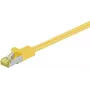 DSIT Cat.7 S/FTP καλώδιο patch δικτύου, RJ45, κίτρινο, 2 m