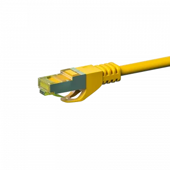 DSIT Cat.7 S/FTP PiMF RJ45 Καλώδιο δικτύου, 15m, Κίτρινο, 10Gbps, LSZH