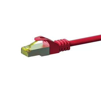 DSIT Cat.7 S/FTP PiMF RJ45 Καλώδιο δικτύου, Κόκκινο, 50 m (DC-75-500)