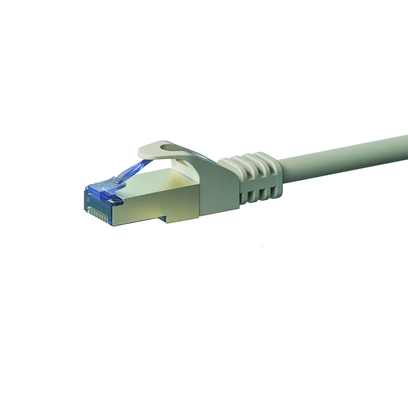 DSIT CAT 6a S/FTP LSOH Καλώδιο δικτύου Patch, 0,25 m, Γκρι