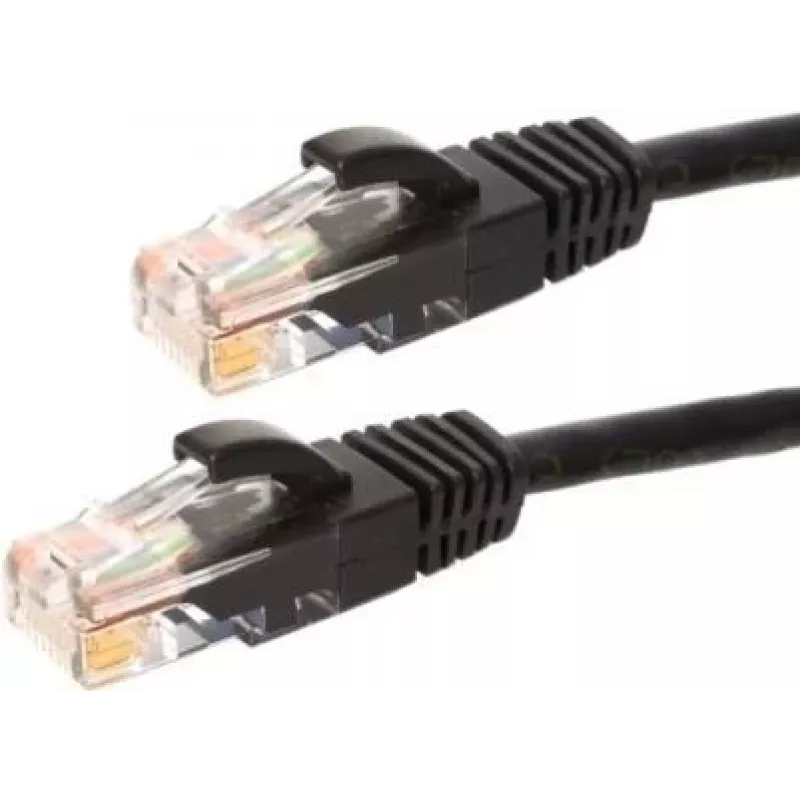 DSIT CAT6 U/UTP Καλώδιο δικτύου, 50 m, Μαύρο, 100 % Χαλκός (DC-60-500)