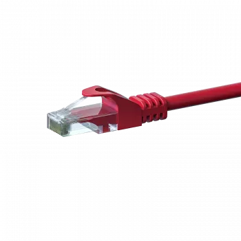 DSIT CAT 6 Καλώδιο δικτύου U/UTP - 5 Μέτρα - Κόκκινο - CCA (DC-C65-050)