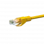 DSIT CAT5e Καλώδιο δικτύου Patch U/UTP 0,25 m Κίτρινο 100% Χαλκός (DC-57-002)