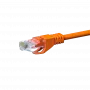 DSIT CAT 5e U/UTP καλώδιο patch δικτύου, RJ45, 15m, πορτοκαλί, CCA, 1 Gbit/s