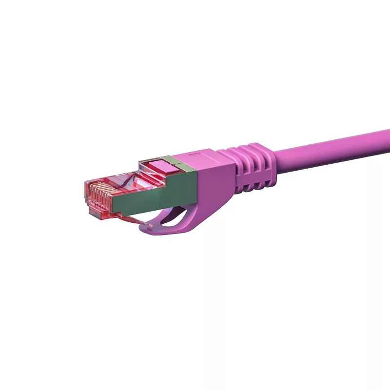 DSIT CAT 6 S/FTP LSOH καλώδιο patch δικτύου, 30 m, ροζ