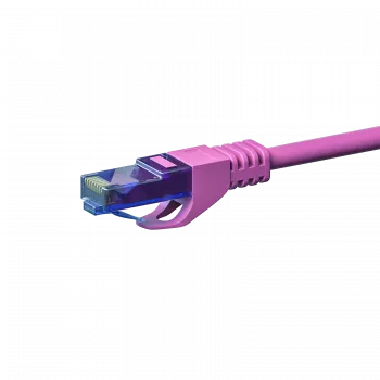 DSIT CAT6a καλώδιο δικτύου 100% χαλκού - U/UTP - 1,50 m - ροζ (DC-U6A9-015)