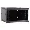 DSIT DS6604M 4U επίτοιχο rack server με μεταλλική πόρτα, 600 x 600 x 280 mm, μαύρο