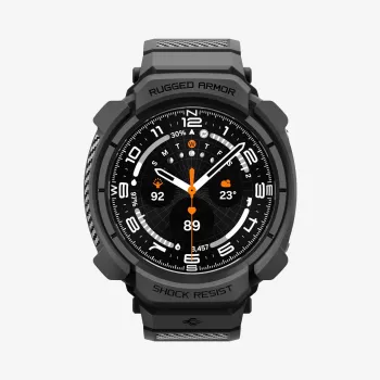 Spigen Rugged Armor PRO για Samsung Galaxy Watch Ultra 2 2026 (47mm) ματ μαύρο