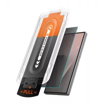 Spigen Glas.tR EZ Fit Pro συσκευασία 2 τεμ. γυαλί προστασίας οθόνης με φίλτρο ultra privacy για Samsung Galaxy Z Fold 7 / 8 κύρια οθόνη