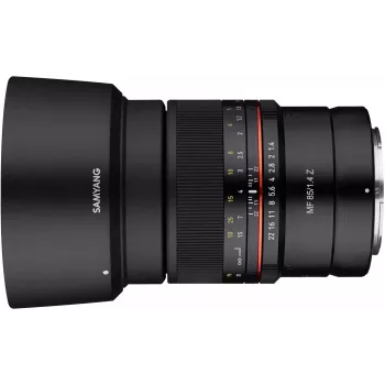 Φακός χειροκίνητης εστίασης Samyang MF 85mm f/1.4 Z για κάμερες Nikon Z (F1211214101)
